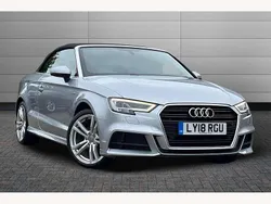 Floret silver Used 2018 Audi A3 Cabriolet S-Line Cabriolet | £18,595 (A bit pricey)