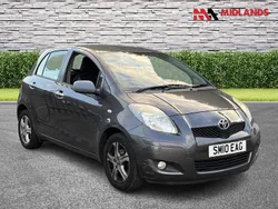Grey Used 2010 Toyota Yaris Hatchback | £2,000 (Fair price)