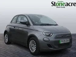 Grey New 2025 Fiat 500e Action Hatchback | £16,995 (Super price)