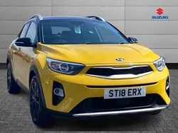 Yellow Used 2018 Kia Stonic First Edition SUV | £9,695 (Fair price)