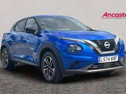 Tallic magnetic blue Used 2024 Nissan Juke N-Connecta SUV | £19,975 (A bit pricey)