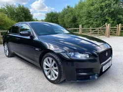 Black Used 2017 Jaguar XF R-Sport Sedan | £7,690 (Fair price)