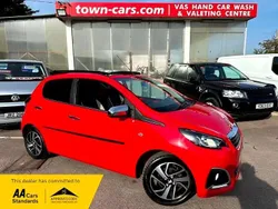 Red Used 2015 Peugeot 108 Allure Top Hatchback | £7,499 (A bit pricey)