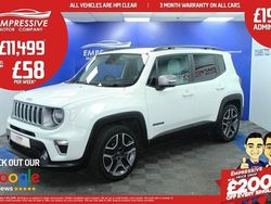 White Used 2019 Jeep Renegade Limited SUV | £11,499 (Expensive)