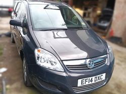 Grey Used 2014 Vauxhall Zafira MPV | £1,595 (Super price)