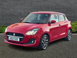 Red Used 2021 Suzuki Swift SZ5 Hatchback | £14,495 (Fair price)