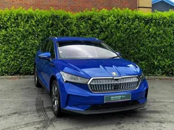 Blue Used 2024 Skoda Enyaq iV SUV | £31,395 (Fair price)