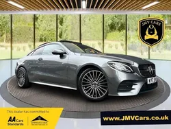 Grey Used 2017 Mercedes E220 AMG Line Premium Coupe | £18,975 (Expensive)