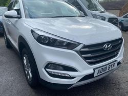White Used 2018 Hyundai Tucson SE SUV | £7,450 (Fair price)