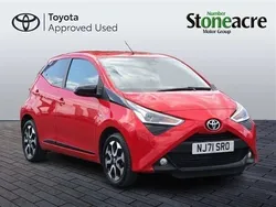 Red Used 2021 Toyota Aygo Trend Hatchback | £11,000 (Fair price)