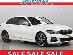 White Used 2021 BMW 330e M Sport Sedan | £18,990 (Fair price)