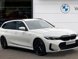 White Used 2024 BMW 320 M Sport Estate | £34,992 (Expensive)