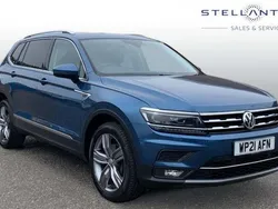 Blue Used 2021 VW Tiguan Allspace SEL SUV | £21,064 (Super price)