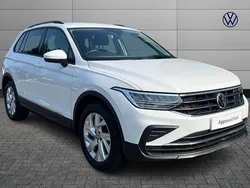 White Used 2021 VW Tiguan Life SUV | £20,500 (Super price)