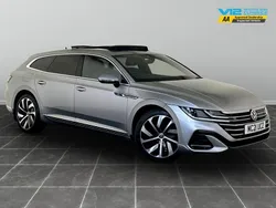 Silver Used 2021 VW Arteon R-line Estate | £14,995 (Good price)