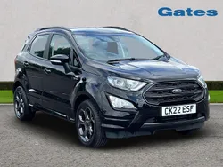Black Used 2022 Ford Ecosport ST-Line SUV | £14,000 (Fair price)