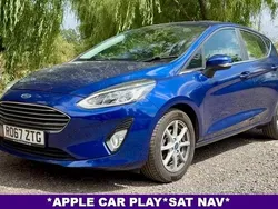 Blue Used 2017 Ford Fiesta Zetec Hatchback | £7,481 (A bit pricey)