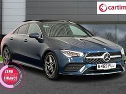 Blue Used 2020 Mercedes CLA220 AMG line Sedan | £23,350 (Fair price)