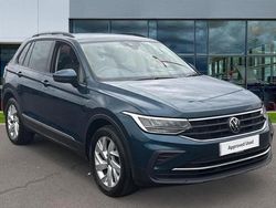 Nightshade blue Used 2022 VW Tiguan Life SUV | £19,450 (Good price)