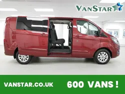 Red Used 2020 Ford Transit Custom Limited Van | £19,989 (Expensive)