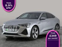 Silver Used 2021 Audi e-tron S-Line SUV | £23,081 (Fair price)