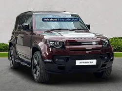 Red Used 2025 Land Rover Defender SUV | £89,999
