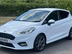 White Used 2019 Ford Fiesta ST-Line Hatchback | £9,300 (Fair price)
