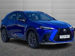 Azure blue Used 2024 Lexus NX450h+ Sport Line SUV | £47,050 (Good price)