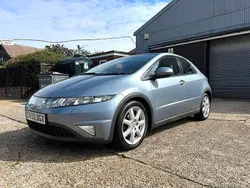 Blue Used 2009 Honda Civic EX Hatchback | £2,295 (Good price)