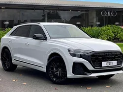 White New 2025 Audi Q8 Black Edition SUV | £73,850 (Good price)
