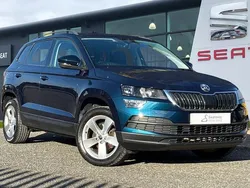 Blue Used 2021 Skoda Karoq SE SUV | £15,750 (Fair price)