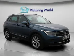 Blue Used 2022 VW Tiguan S SUV | £21,600 (Fair price)