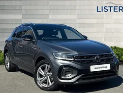 Indium grey Used 2022 VW T-Roc R-line SUV | £22,490 (Fair price)