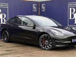 Black Used 2021 Tesla Model 3 Performance Sedan | £26,949 (A bit pricey)