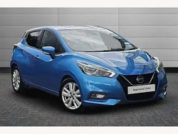 Power blue Used 2020 Nissan Micra Acenta Hatchback | £10,995 (Fair price)