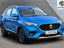 Blue Used 2022 MG ZS Exclusive Sedan | £13,275 (Fair price)