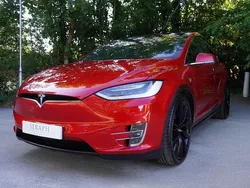 Red Used 2019 Tesla Model X SUV | £29,900 (Fair price)