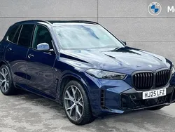 Blue Used 2025 BMW X5 M Sport SUV | £71,900 (A bit pricey)
