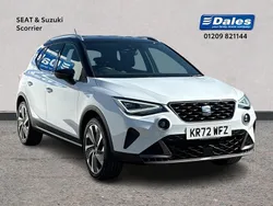 White/black Used 2023 Seat Arona FR SUV | £15,750 (A bit pricey)
