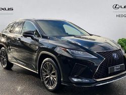 Black Used 2021 Lexus RX450h Sport Line SUV | £34,621 (A bit pricey)