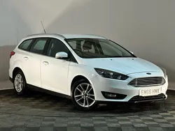 White Used 2016 Ford Focus Zetec Estate | £4,295