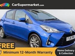 Blue Used 2019 Toyota Yaris Hybrid Hatchback | £12,697 (Good price)