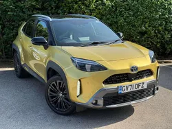 Yellow Used 2022 Toyota Yaris Cross SUV | £21,999 (Fair price)