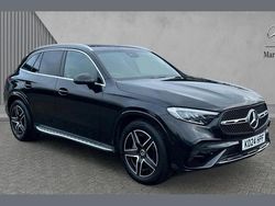 Black Used 2024 Mercedes GLC300e AMG line SUV | £38,980 (Super price)