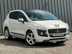 White Used 2013 Peugeot 3008 Allure Hatchback | £2,400 (Fair price)