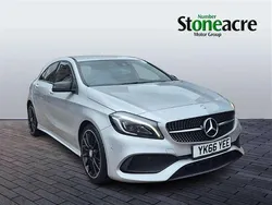 Silver Used 2016 Mercedes A200 AMG Line Premium Hatchback | £9,995 (Fair price)