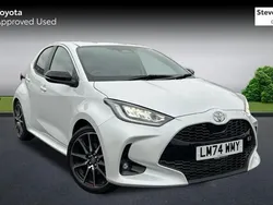 White Used 2024 Toyota Yaris Hybrid Sport Hatchback | £24,870 (Expensive)