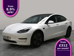 White Used 2021 Tesla Model 3 Long Range Sedan | £20,628 (Fair price)