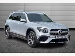 Iridium silver Used 2021 Mercedes GLB200 AMG line SUV | £25,795 (Fair price)