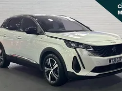 White Used 2021 Peugeot 3008 Premium Hatchback | £17,751 (Fair price)